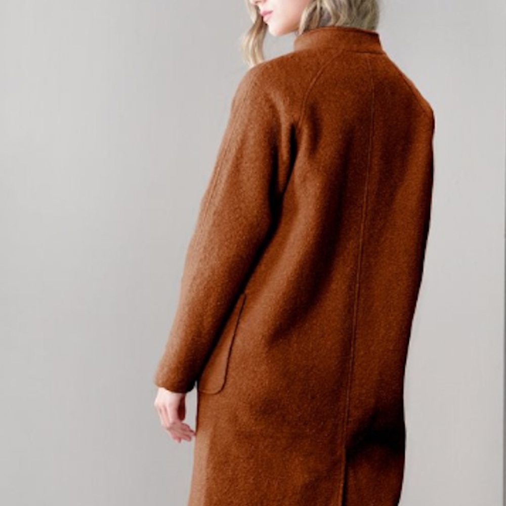 Greylin Jenna Kutcher Windermere Rachel Boucle Coat - Picture 3 of 11